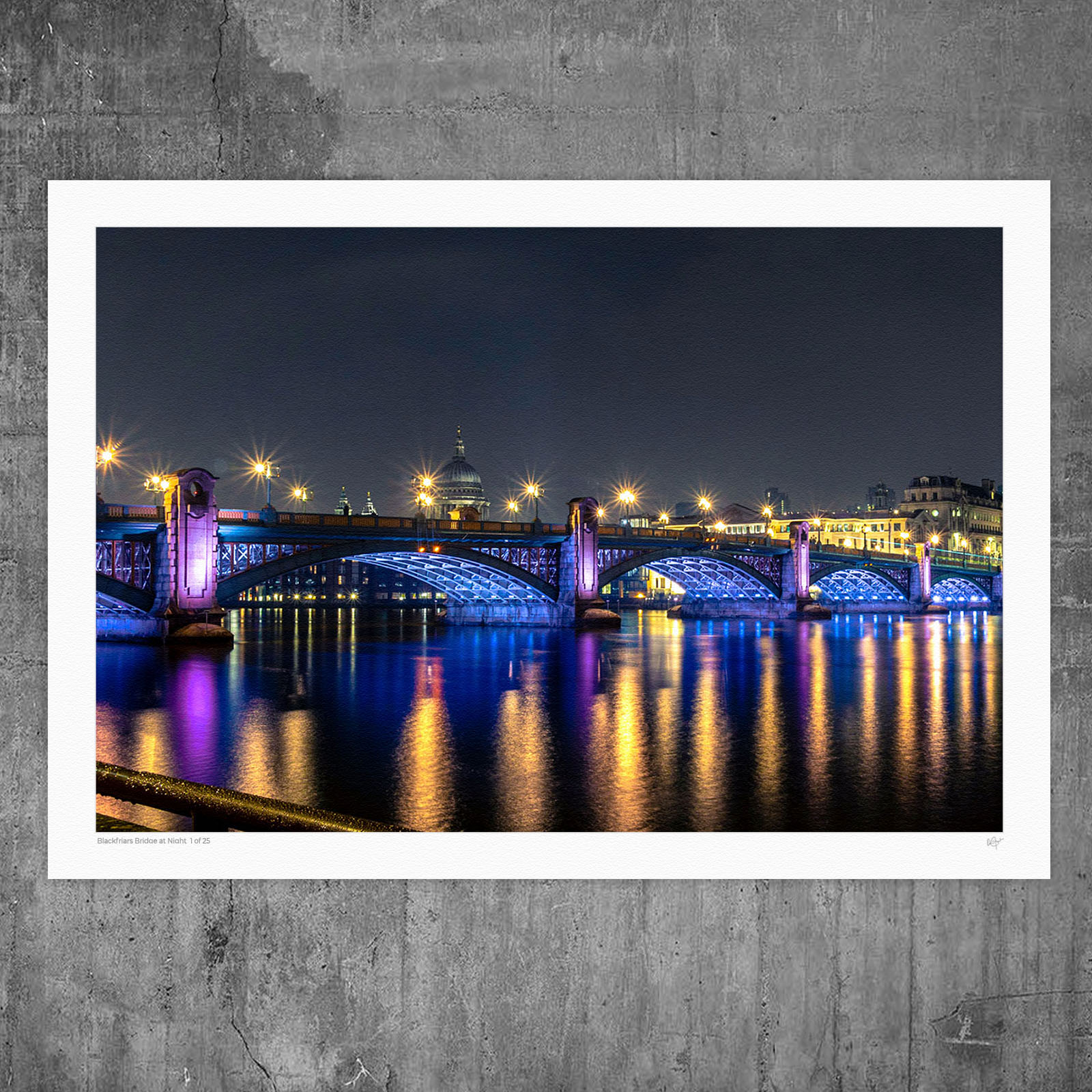 Blackfriars Bridge at Night 3 Blackfriars Bridge at Night
