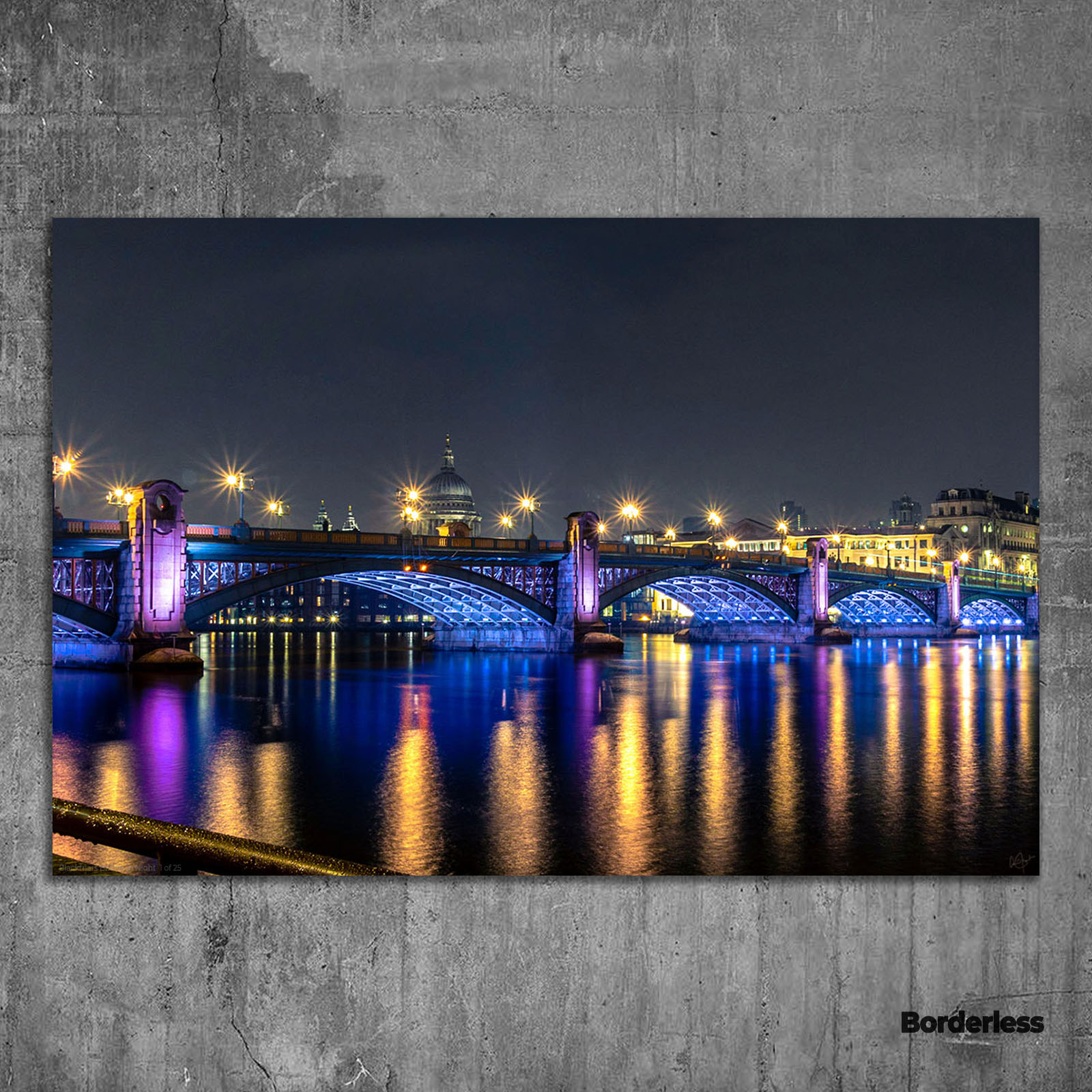 Blackfriars Bridge at Night 9 Blackfriars Bridge at Night