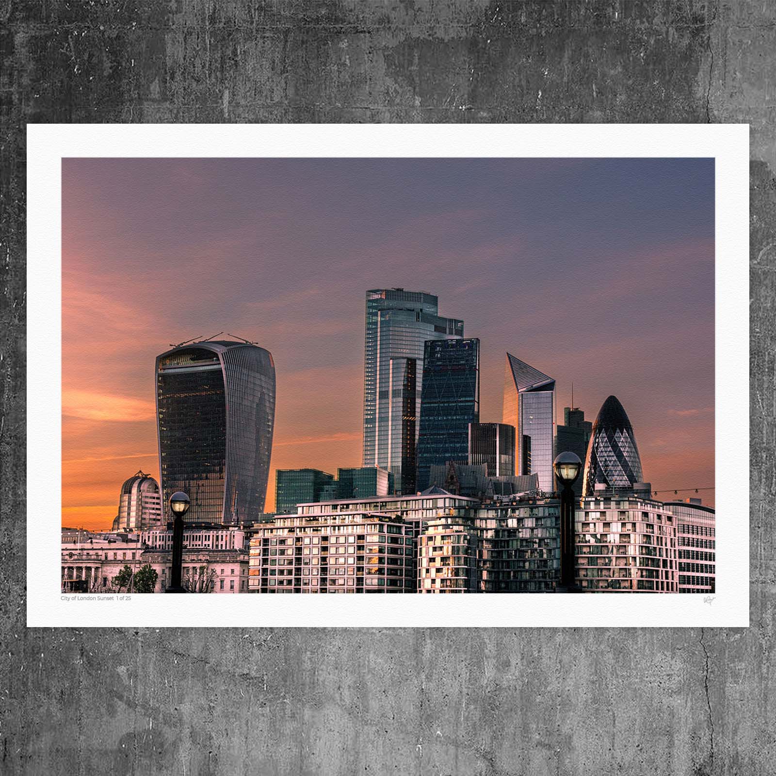 City of London Sunset