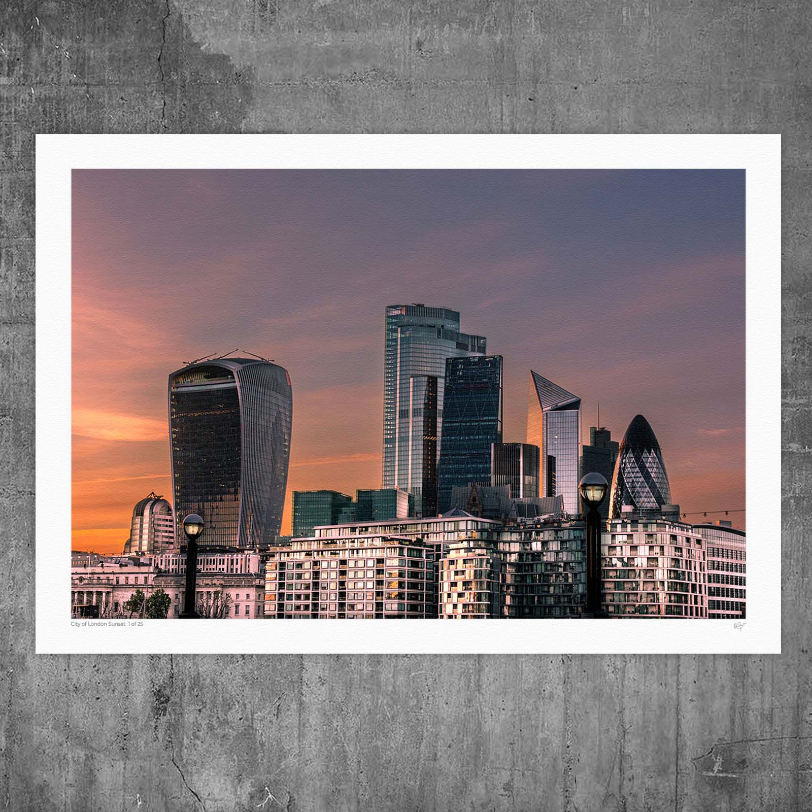 City of London Sunset