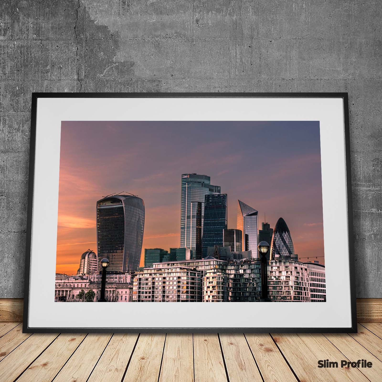 City of London Sunset - White Room Gallery