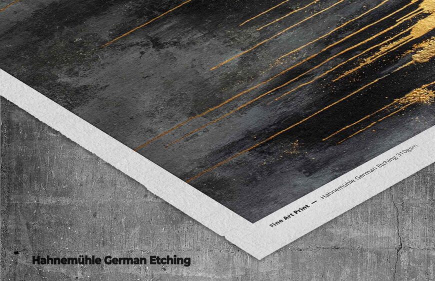 Golden Black - White Room Gallery