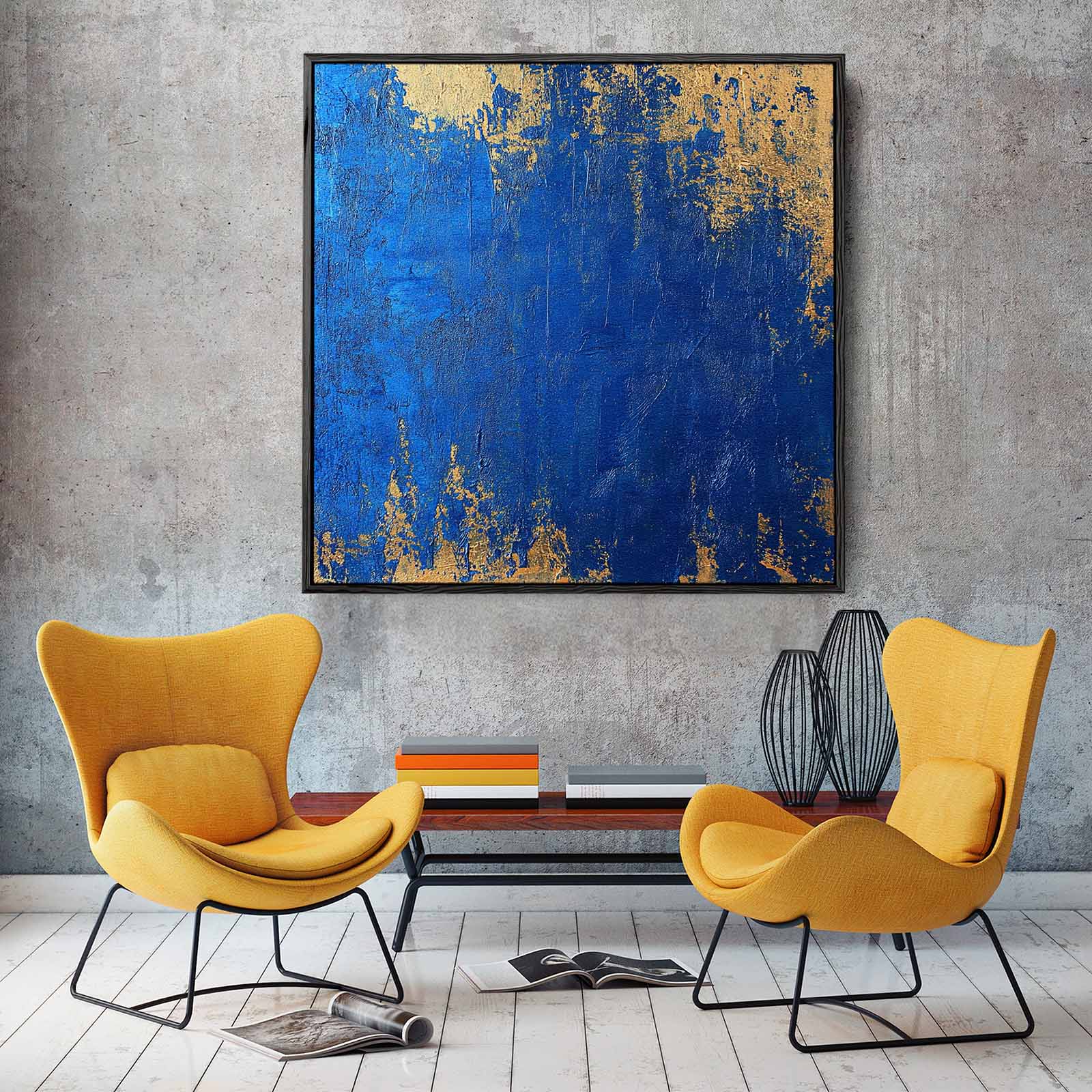Golden Blue - White Room Gallery