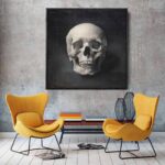 Skull in Black
