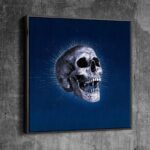 Skull in Blue