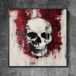 Skull in Red
