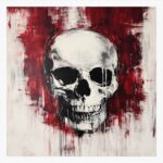 Skull in Red