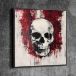 Skull in Red