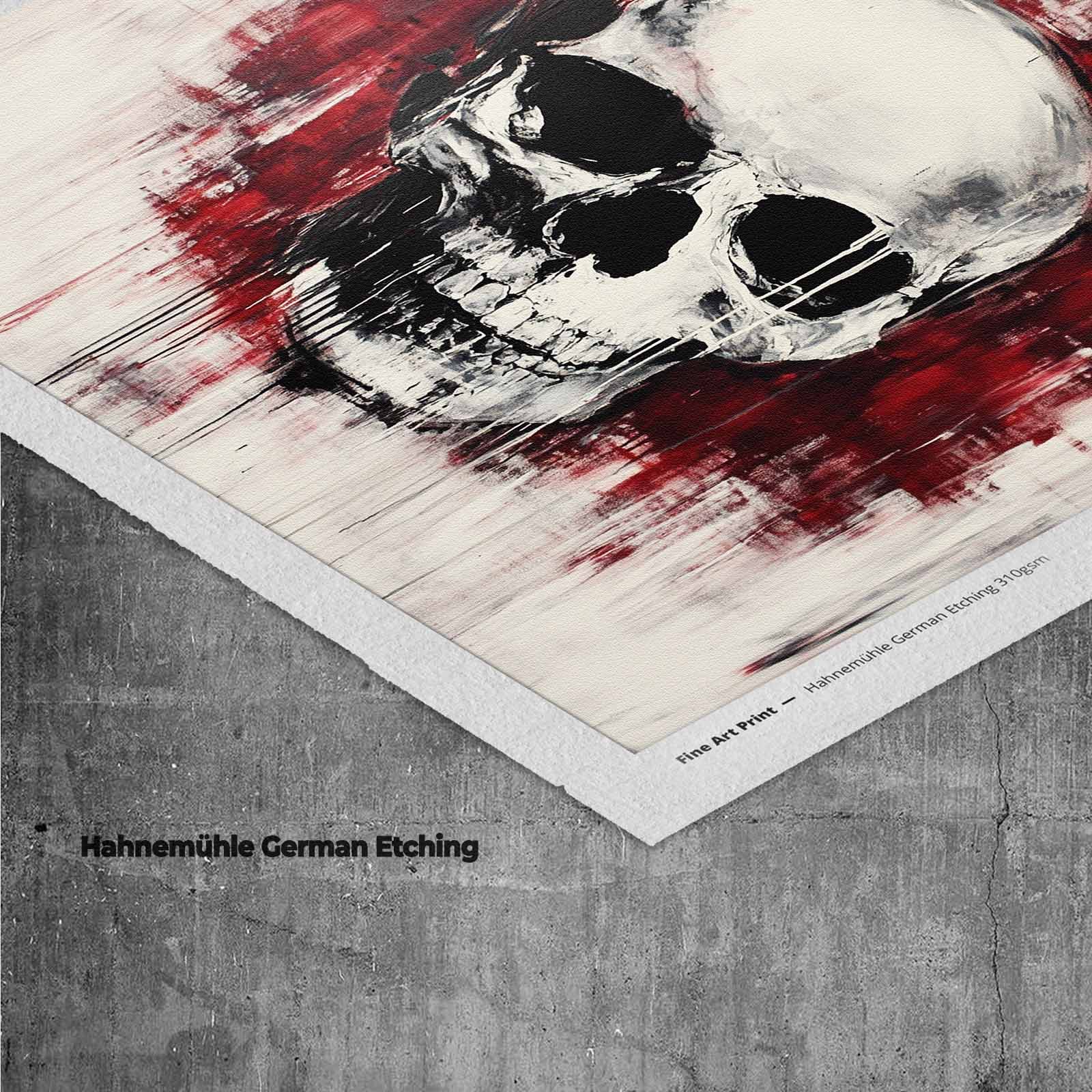 Skull in Red 5 Skull in Red