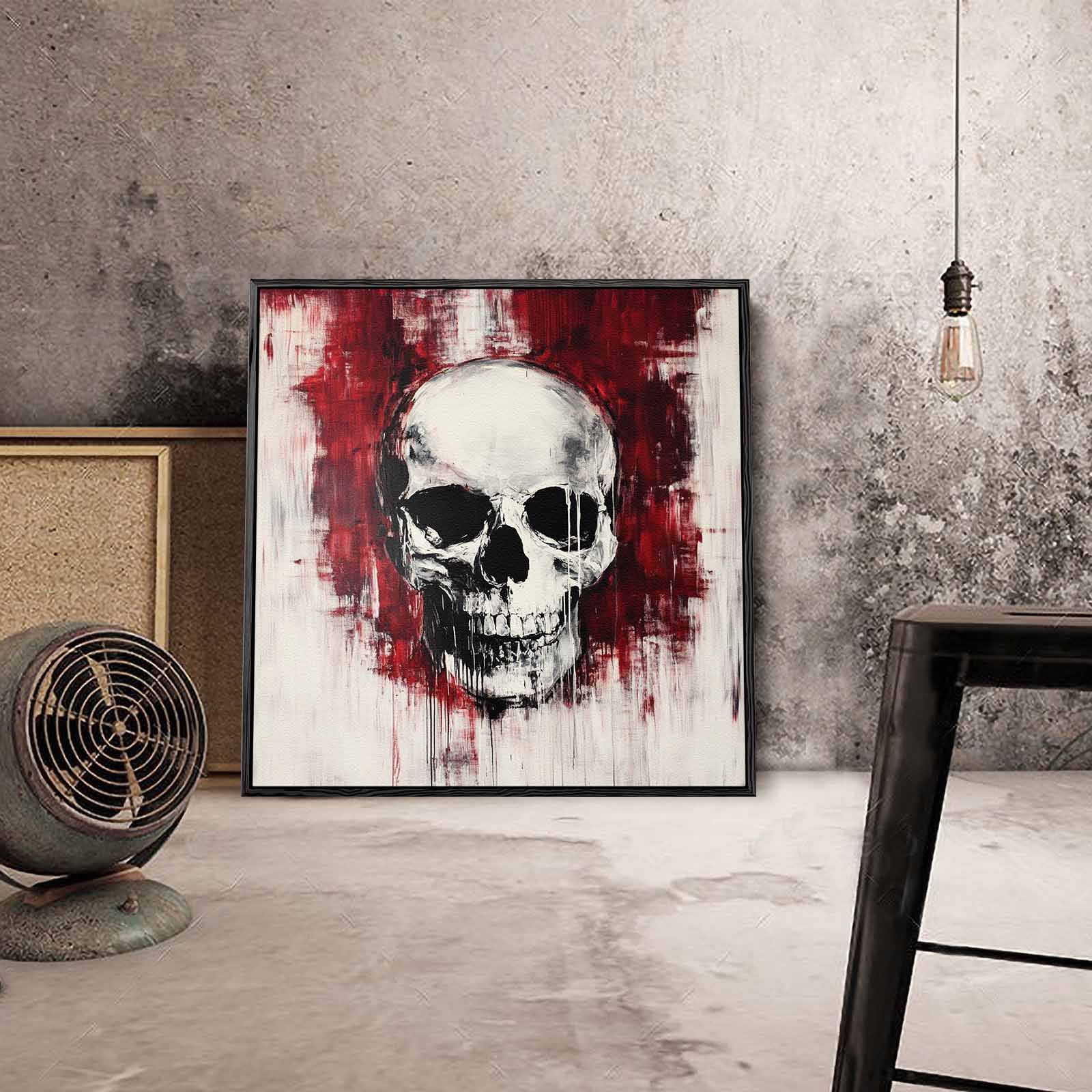 Skull in Red 8 Skull in Red